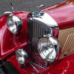 1936 Bentley 4.25 Litre All-Weather By Vanden Plas Front Detail