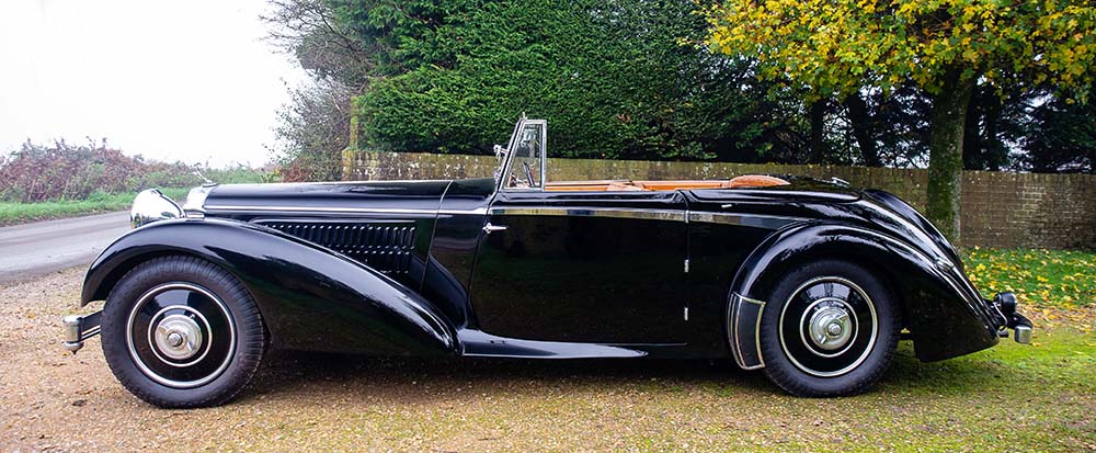 1938 Alvis 4.3 Litre Short Chassis